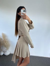 Noemi Bej Tasarım Blazer CeketGausCEKETGU00921