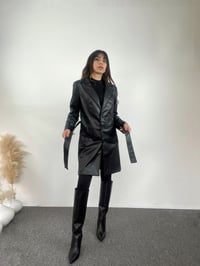 Orijinal Marka Deri TrençkotGausKABANGU00631