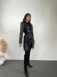 Orijinal Marka Deri TrençkotGausKABANGU00631