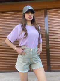 Orijinal Marka Nil Yeşili Denim ŞortGausŞORTGU00189