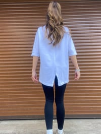 Orijinal Marka Oversize Beyaz TshirtGausTSHIRTGU00136