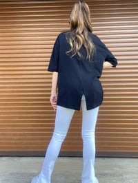 Orijinal Marka Oversize Siyah TshirtGausTSHIRTGU00137