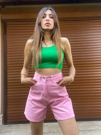 Orijinal Marka Pembe ŞortGausŞORTGU00348