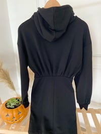 Orjinal Marka Kapşonlu Sweatshirt Elbise 
