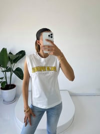 Palm Beyaz Tshirt GausTSHIRTGU001511
