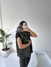 Parlak Haki Şişme Yelek GausYELEKGU002003