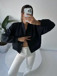 Premium Siyah Bomber Ceket GausCEKETGU001800