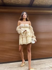 Princess Kat Kat Elbise SarıGausELBİSEGU00460