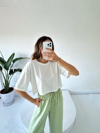 RYN Beyaz Basic Tshirt GausTSHIRTGU001595