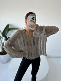 Sofia Vizon Ajurlu TrikoGausTRİKOGU001759