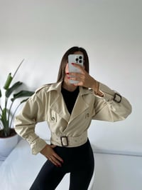 Taş Kısa Astarlı Trençkot GausCEKETGU001920