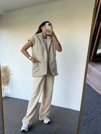 Taş Suni Kürk YelekGausYELEKGU00487