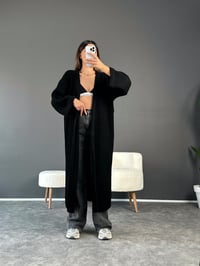 Terry Siyah Triko Uzun HırkaGausHIRKAGU002317