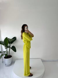 Tierra Sarı Gömlek Detaylı TulumGausTULUMGU001488