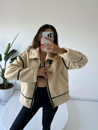 Trend Teddy Biker Kürk Ceket GausMONTGU001911