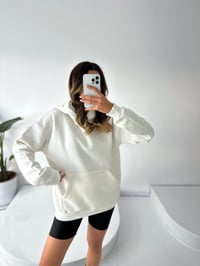 Visha Beyaz Oversize SweatshirtGausSWEATSHIRTGU002173