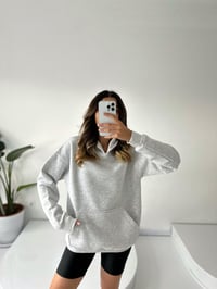 Visha Gri Oversize SweatshirtGausSWEATSHIRTGU002176