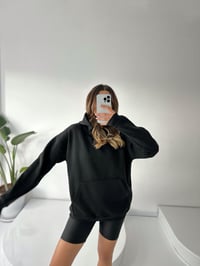 Visha Siyah Oversize SweatshirtGausSWEATSHIRTGU002172