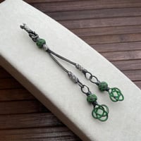 2'li Gümüş Kazaziye Örmesi Kamçı