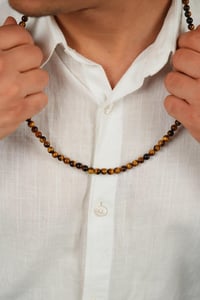 99'luk Bileklik Namaz Tesbih Kaplan-gözü ( KOLYE - BİLEKLİK - TESBİH ) 