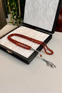 99'luk Namaz Tesbihi Rus Damla Kehribarı
