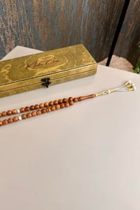 Ağab Serisi Gümüş Kazaz Örmesi Kuka Tesbih