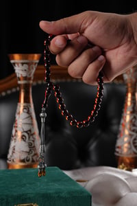 Bilek Boy Kehribar Tesbih Sürmeli