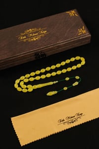 Damla Kehribar Master Fatih Mehmet Kaya Collection Beyzi Model Sistemli Tasarım Tesbih