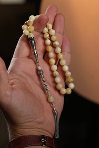 Fakir Usta Eseri Nakkaş İmame Sığırcık Kesim Rus Damla Kehribar Tesbih