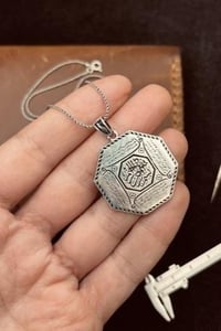 Felak-Nas-Kafirun-İhlas Surelleri Gümüş Kolye