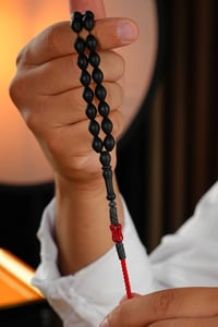 Fiber Tesbih Gümüş Kazaziye Örmesi Tasarım