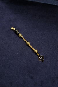 Gold Ayyıldız Tasarım Gümüş Püskül