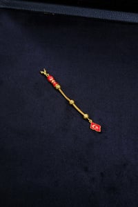 Gold Ayyıldız Tasarım Gümüş Püskül