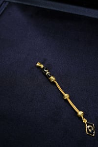 Gold Ayyıldız Tasarım Gümüş Püskül