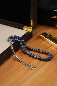 Lapis lazuli Tesbih Gümüş Tasarım