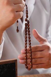 Master Muhammet Gazyağcı Fıçı Kesim Yılan Ağacı Tesbih 