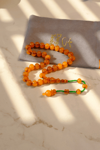 Master Sinan Bülbül Üst Düzey Koleksiyonluk Eski Osmanlı Sıkma Kehribar Tesbih (Antique Faturan Amber Beads فاتوران عنبر خرز عتيق)