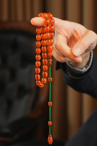 Mehmet Can Özbek Usta İşçiliği Osmanlı Sıkma Kehribar Tesbih (Antique Faturan Amber Beads فاتوران عنبر خرز عتيق)
