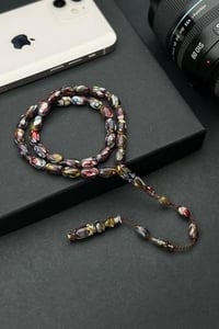 Multi Color Yeni Galalith (Galanit) Tesbih Usta İşçiliği