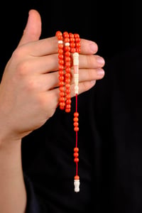 Orjinal Cezayir Mercanı 99'luk Tesbih (Algerian Coral),(مرجان جزائري)
