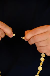 Orjinal Damla Kehribar Özel Tasarım Kolye