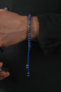 Orjinal Doğal Lapis Lazuli 33'lü Bileklik Tesbih