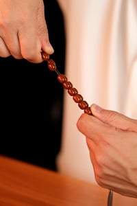 Otantik Cevşen Tasarım Tamamı Gümüş Yeni Traşlı İmame Sıkma Kehribar