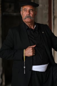 Özel Gümüş Tasarım İmame Orjinal Damla Kehribar Tesbih  (Amber), (مسبحة قطرة كهريبار)