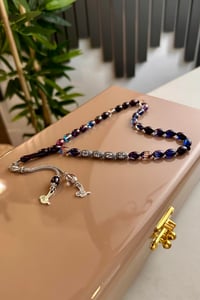 Sevdiklerinize Özel Metal İsimli Tasarım Multi Color Alman Sıkma Tesbih 