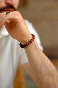 Süzme Renk Damla Kehribar Bileklik