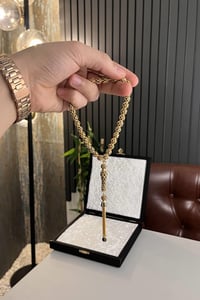 Swarovski Tasarım Koleysiyonluk Tesbih Gümüş