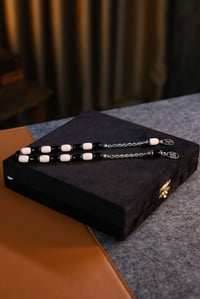 Taraftar Serisi BJK Gümüş Tasarım Zaza Tesbihi