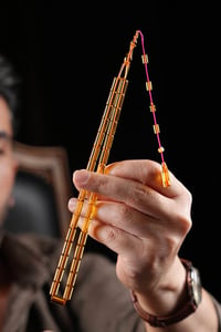 Usta İşçilik Eski Osmanlı Ateş Kehribar Tesbih (Antique Faturan Amber)