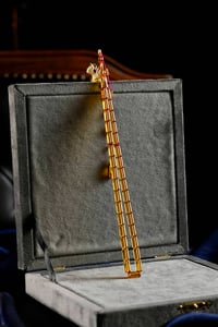 Usta İşçilik Eski Osmanlı Ateş Kehribar Tesbih (Antique Faturan Amber)